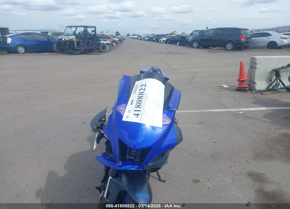 2022 YAMAHA YZFR7 VIN: JYARM38E0NA001420