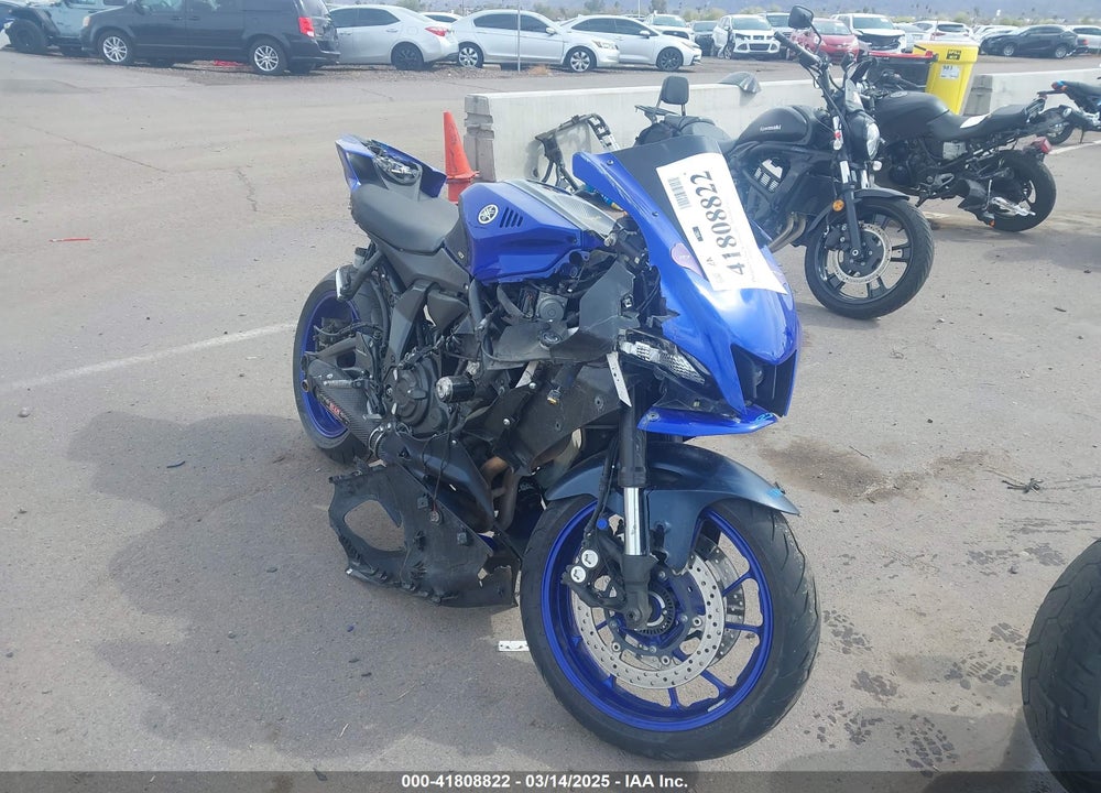 2022 YAMAHA YZFR7 VIN: JYARM38E0NA001420