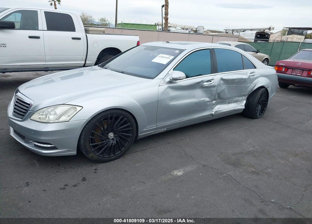 2008 MERCEDES-BENZ S VIN: WDDNG71X18A230521