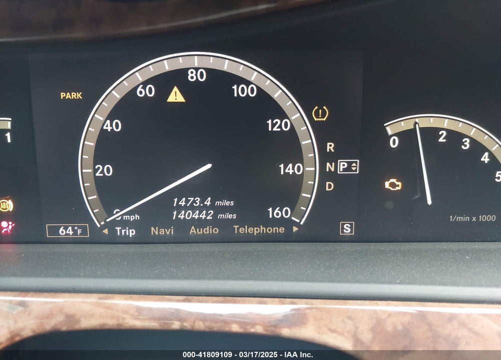 2008 MERCEDES-BENZ S VIN: WDDNG71X18A230521