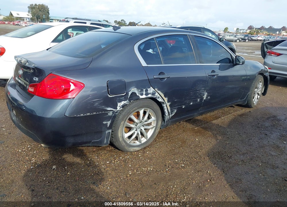 2008 INFINITI G35 JOURNEY VIN: JNKBV61E48M223023