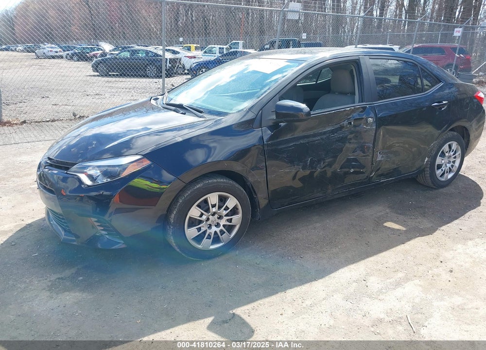 2015 TOYOTA COROLLA LE VIN: 2T1BURHE7FC417762