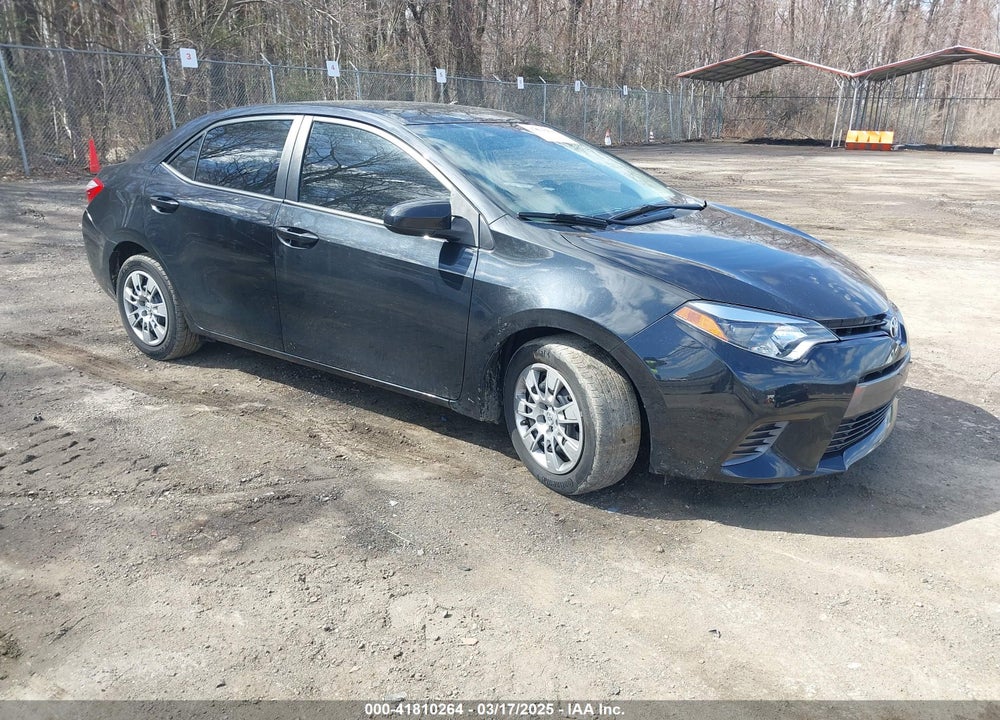 2015 TOYOTA COROLLA LE VIN: 2T1BURHE7FC417762