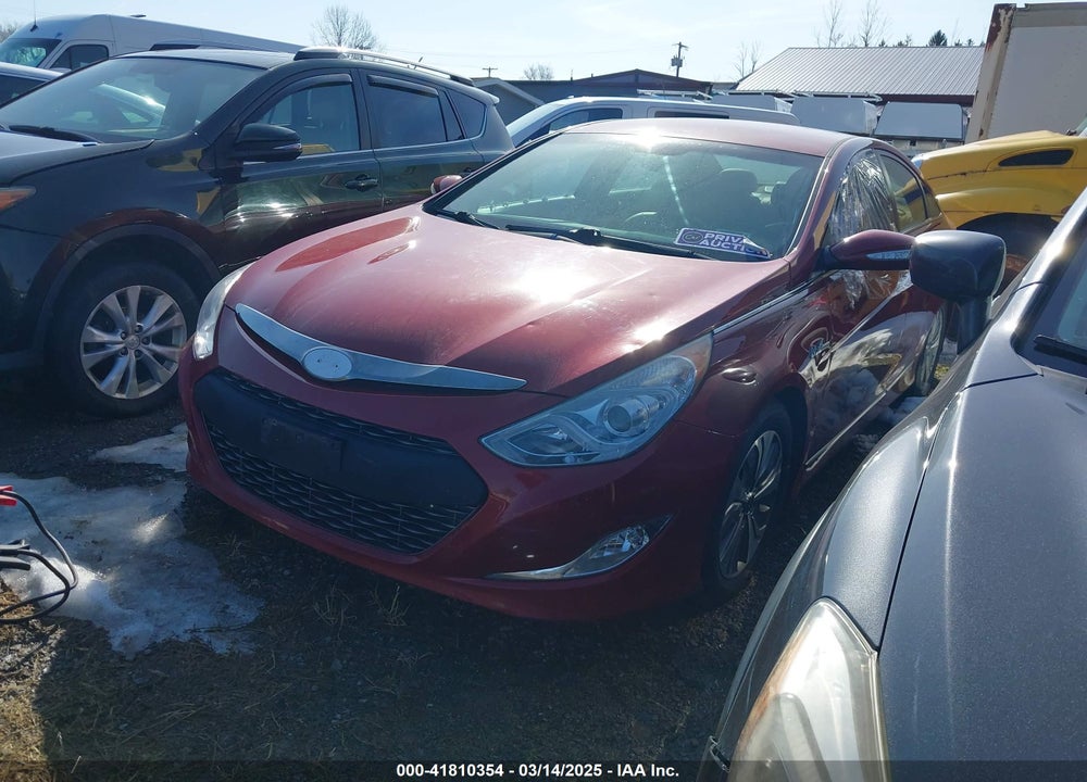 2013 HYUNDAI SONATA HYBRID VIN: KMHEC4A48DA101272
