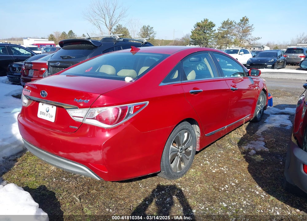 2013 HYUNDAI SONATA HYBRID VIN: KMHEC4A48DA101272