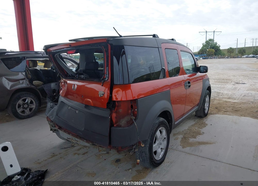 2004 HONDA ELEMENT EX VIN: 5J6YH28644L017589