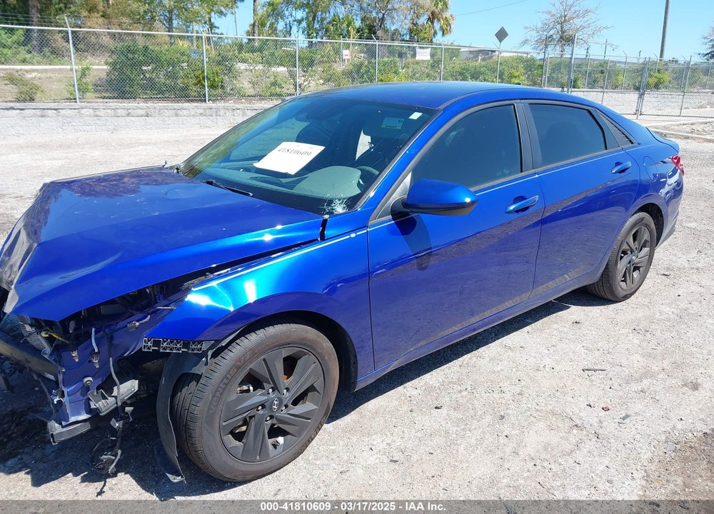 2021 HYUNDAI ELANTRA SEL VIN: KMHLS4AG9MU066373