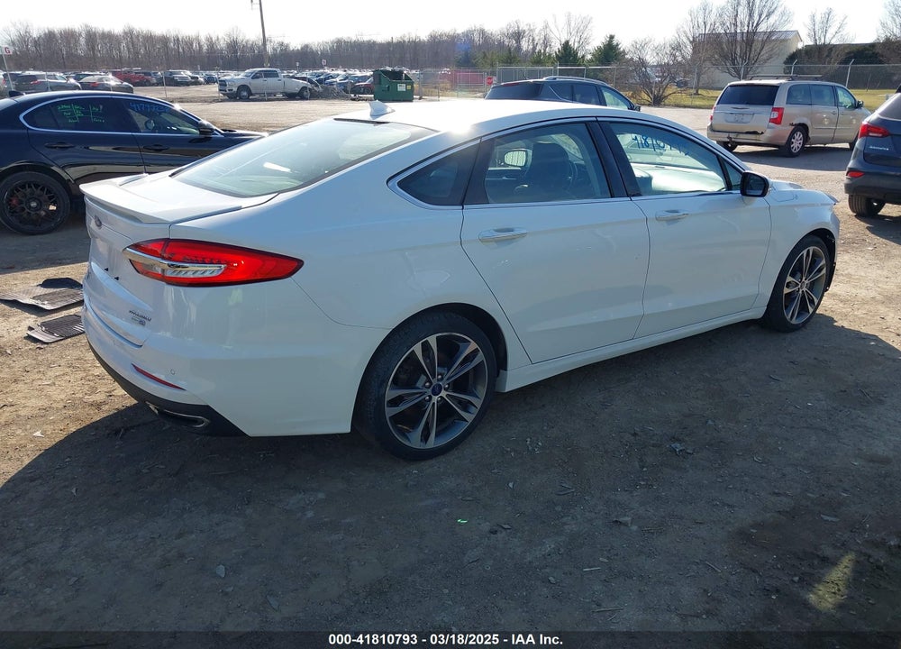 2019 FORD FUSION VIN: 3FA6P0D92KR106134