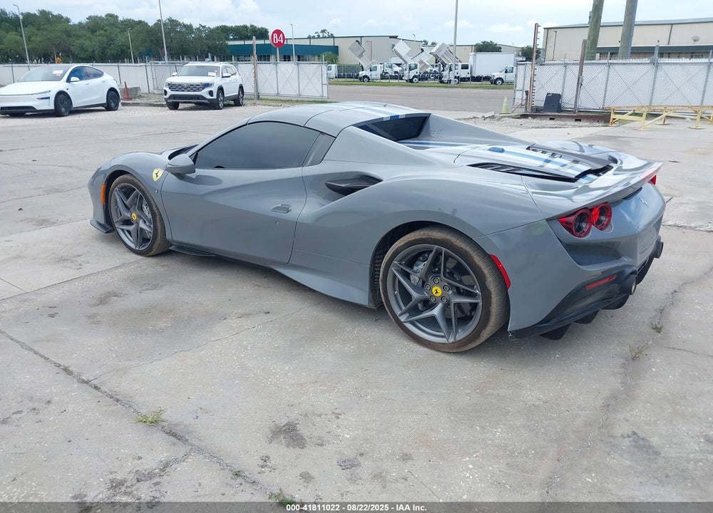 2022 FERRARI F8 SPIDER VIN: ZFF93LMA0N0280627