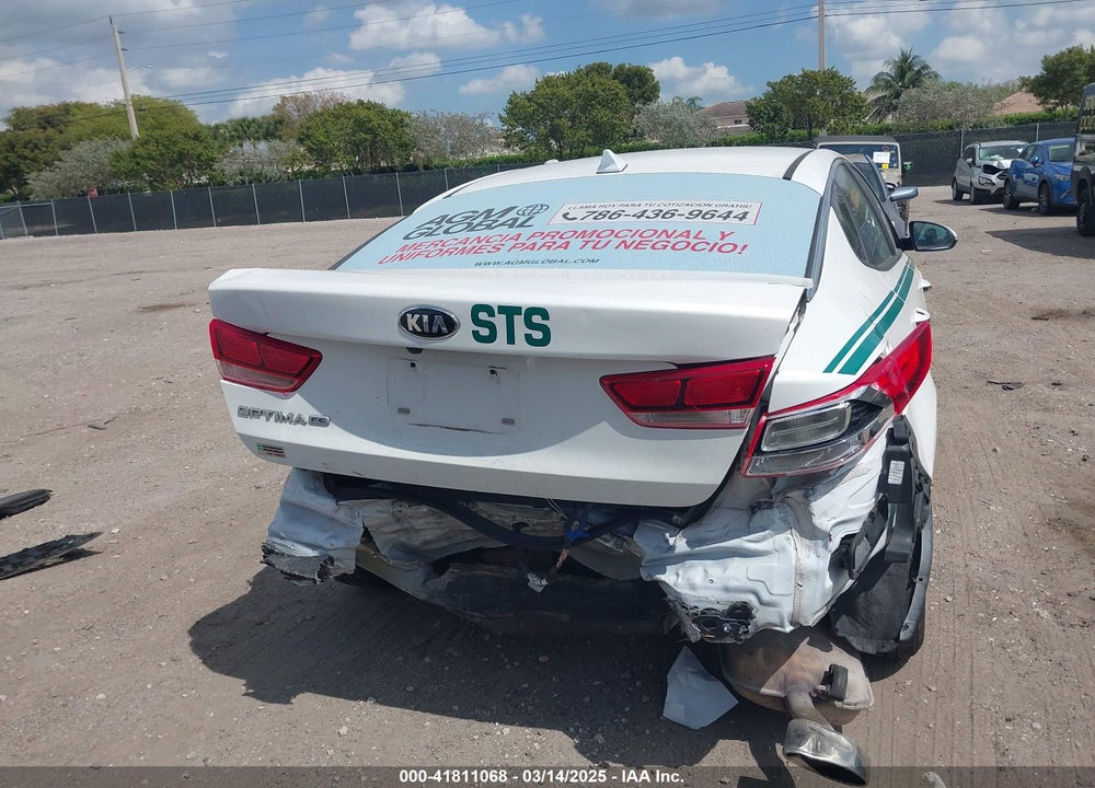 2020 KIA OPTIMA VIN: 5XXGT4L39LG384687