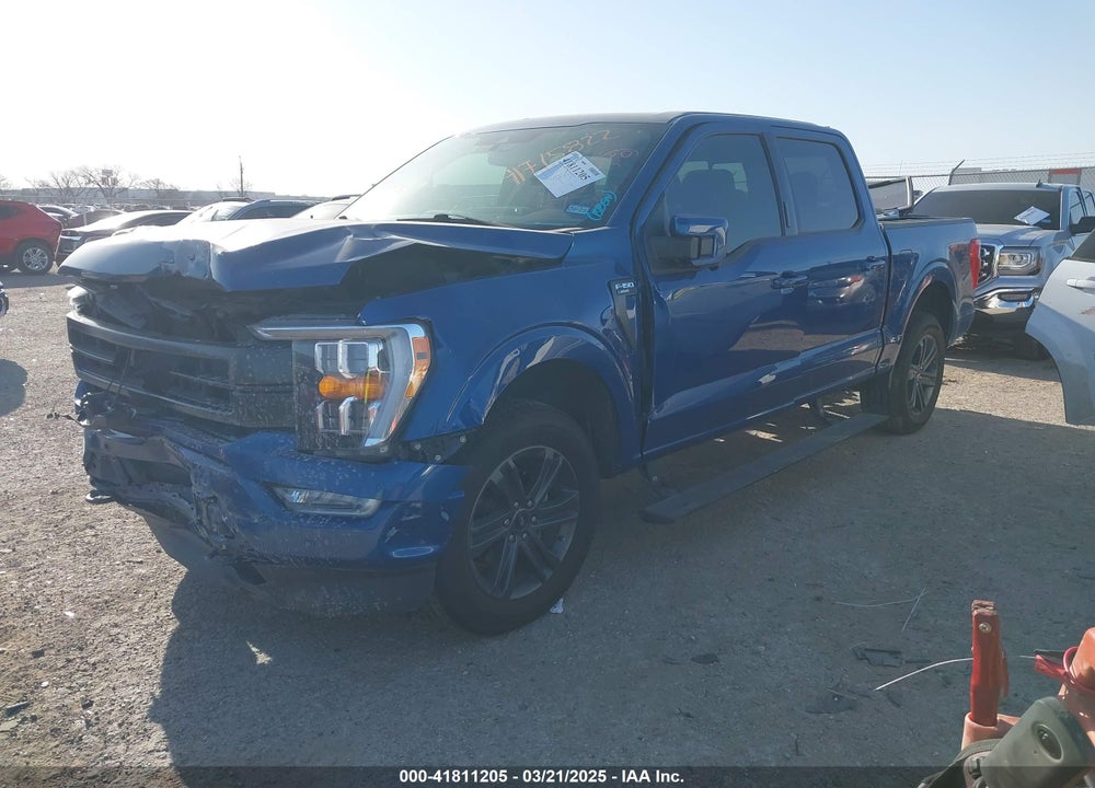 2022 FORD F-150 LARIAT VIN: 1FTFW1E83NKD21572