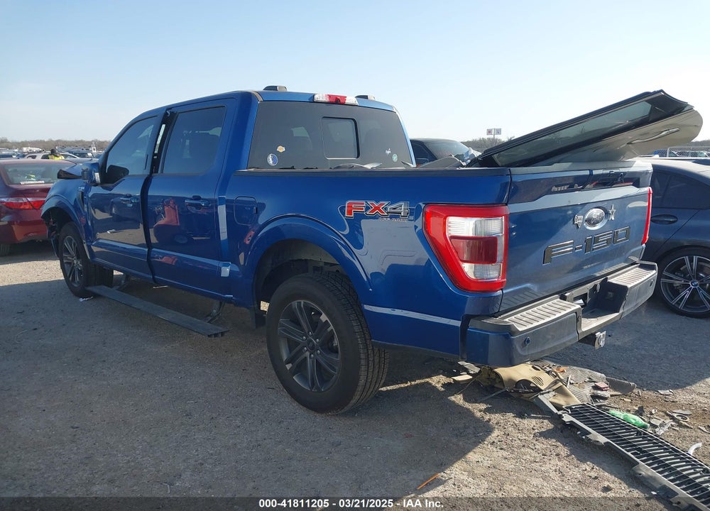 2022 FORD F-150 LARIAT VIN: 1FTFW1E83NKD21572