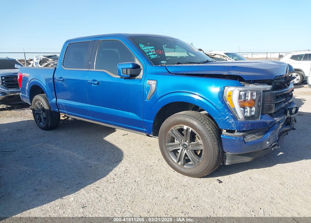2022 FORD F-150 LARIAT VIN: 1FTFW1E83NKD21572