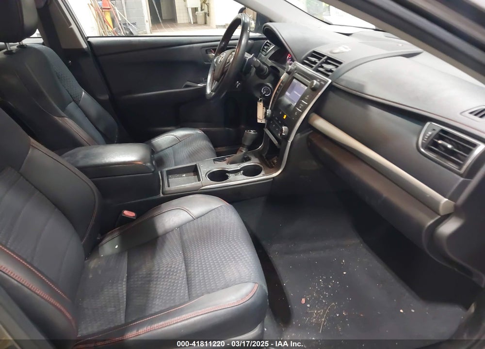 2015 TOYOTA CAMRY SE VIN: 4T1BF1FK0FU480589