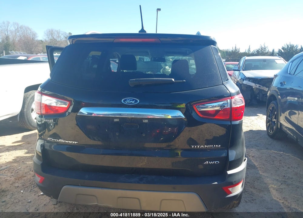 2020 FORD ECOSPORT VIN: MAJ6S3KL5LC391538