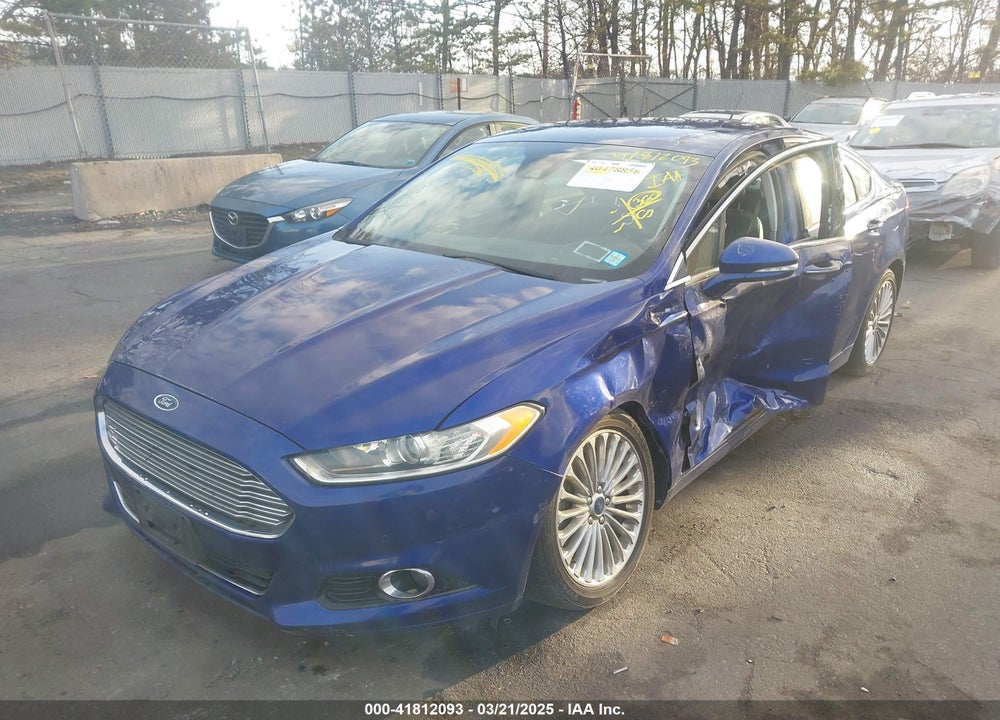 2014 FORD FUSION TITANIUM VIN: 3FA6P0K96ER166912