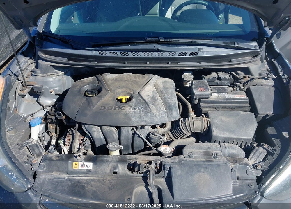 2013 HYUNDAI ELANTRA VIN: 5NPDH4AE6DH191878