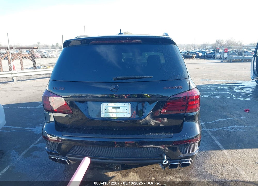 2014 MERCEDES-BENZ GL 63 AMG VIN: 4JGDF7EE3EA290230