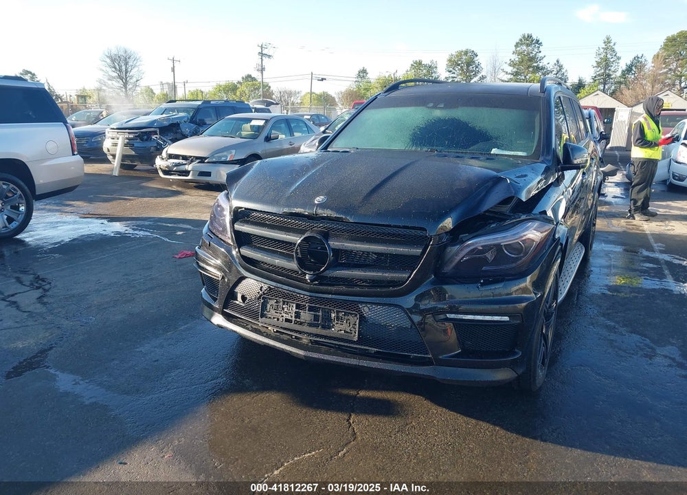 2014 MERCEDES-BENZ GL 63 AMG VIN: 4JGDF7EE3EA290230