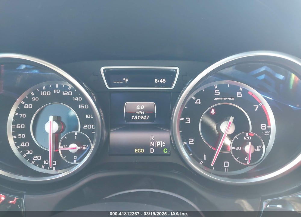 2014 MERCEDES-BENZ GL 63 AMG VIN: 4JGDF7EE3EA290230
