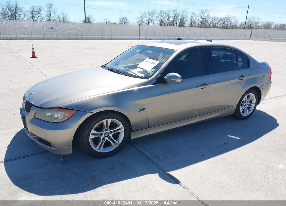 2008 BMW 328I VIN: WBAVA37598NL54584