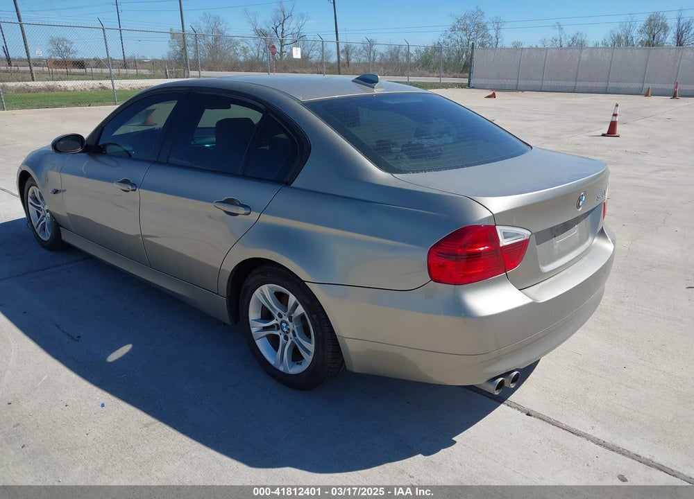 2008 BMW 328I VIN: WBAVA37598NL54584