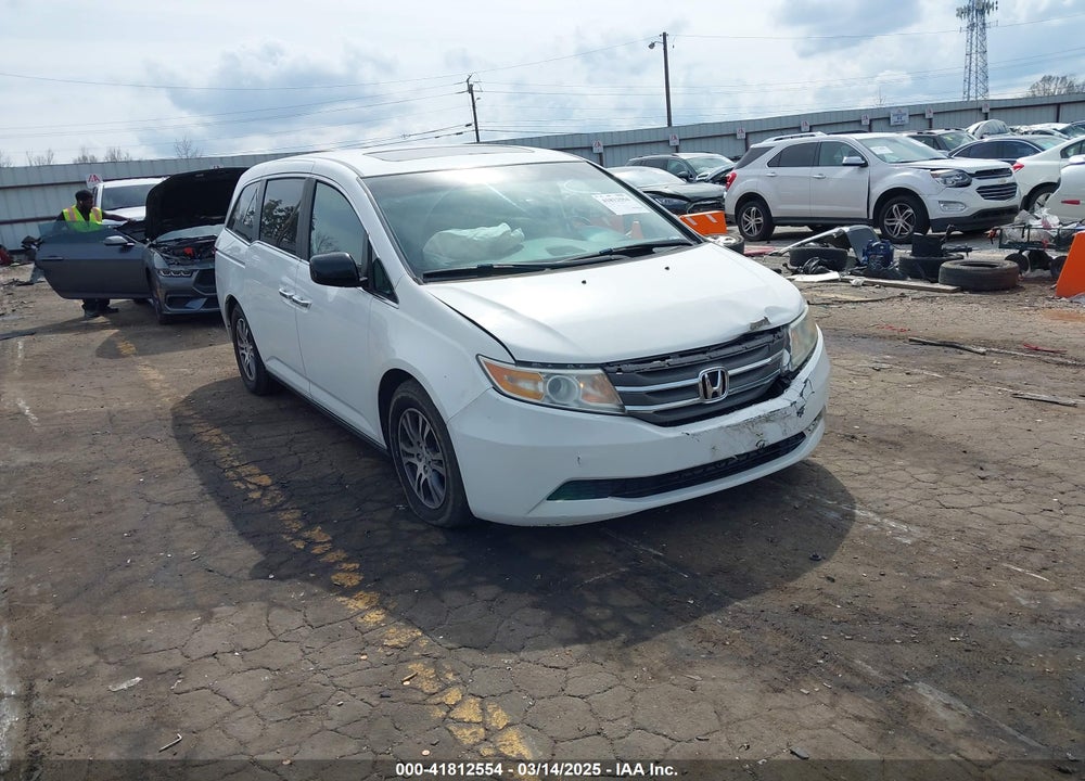 2011 HONDA ODYSSEY EX-L VIN: 5FNRL5H67BB070541