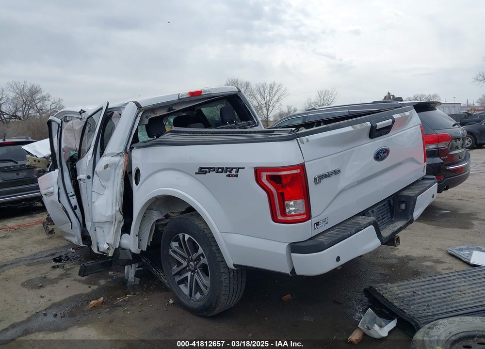 2017 FORD F-150 XLT VIN: 1FTEW1EP1HKD82295