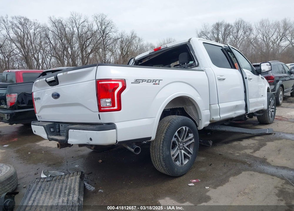 2017 FORD F-150 XLT VIN: 1FTEW1EP1HKD82295