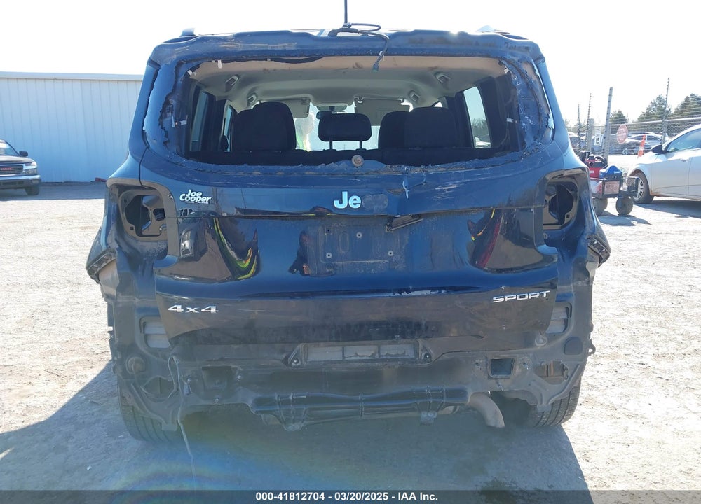 2017 JEEP RENEGADE SPORT 4X4 VIN: ZACCJBAB9HPG55849