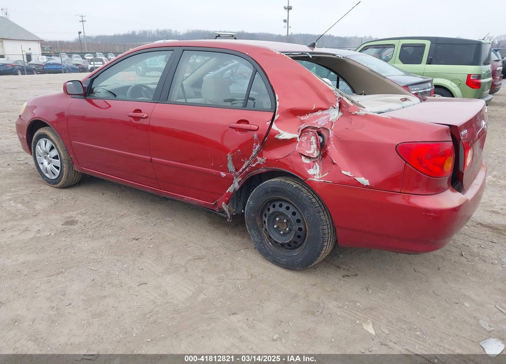 2004 TOYOTA COROLLA VIN: 2T1BR32E54C291681