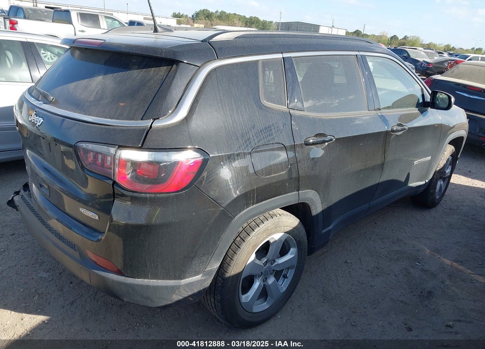2018 JEEP COMPASS LATITUDE FWD VIN: 3C4NJCBB2JT267700