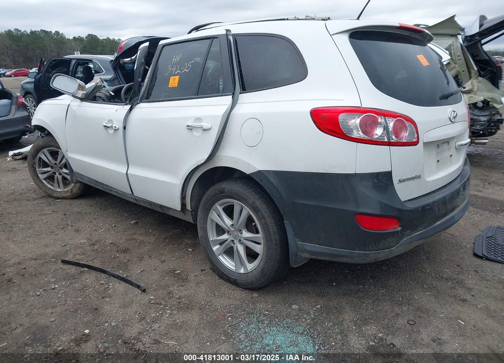 2012 HYUNDAI SANTA FE LIMITED VIN: 5XYZK3AB3CG166708