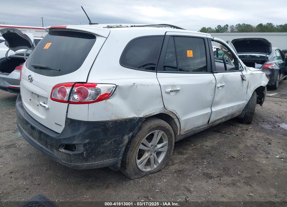 2012 HYUNDAI SANTA FE LIMITED VIN: 5XYZK3AB3CG166708