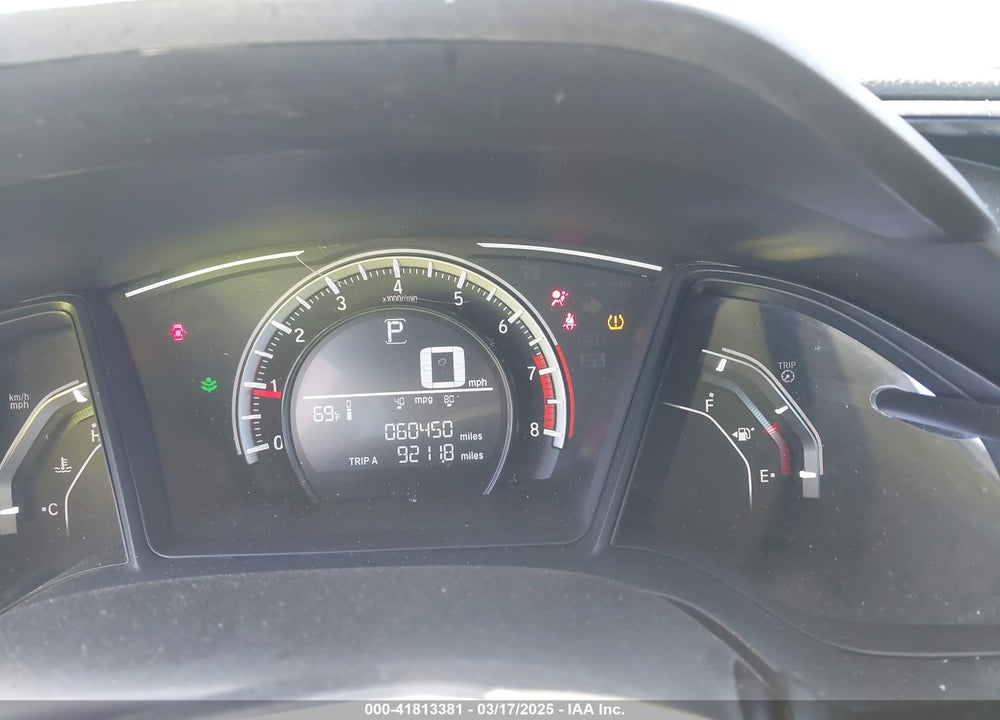 2018 HONDA CIVIC LX VIN: 19XFC2F52JE000011