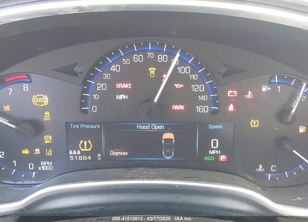 2013 CADILLAC SRX VIN: 3GYFNDE34DS649525
