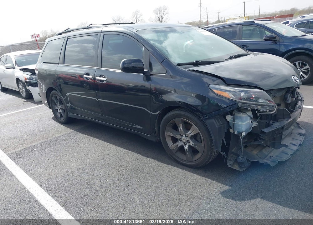 2015 TOYOTA SIENNA SE 8 PASSENGER VIN: 5TDXK3DC3FS534713