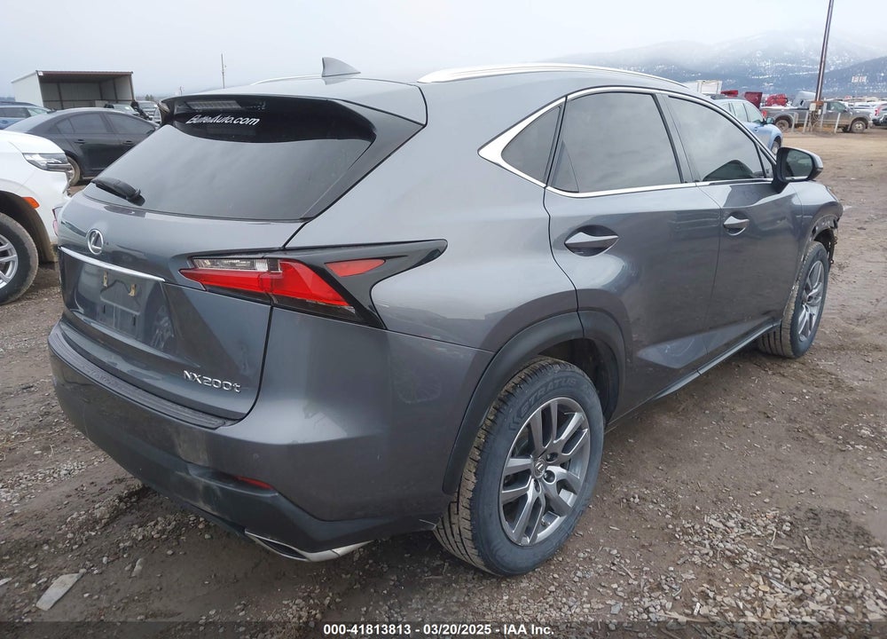 2016 LEXUS NX 200T VIN: JTJBARBZ5G2052600