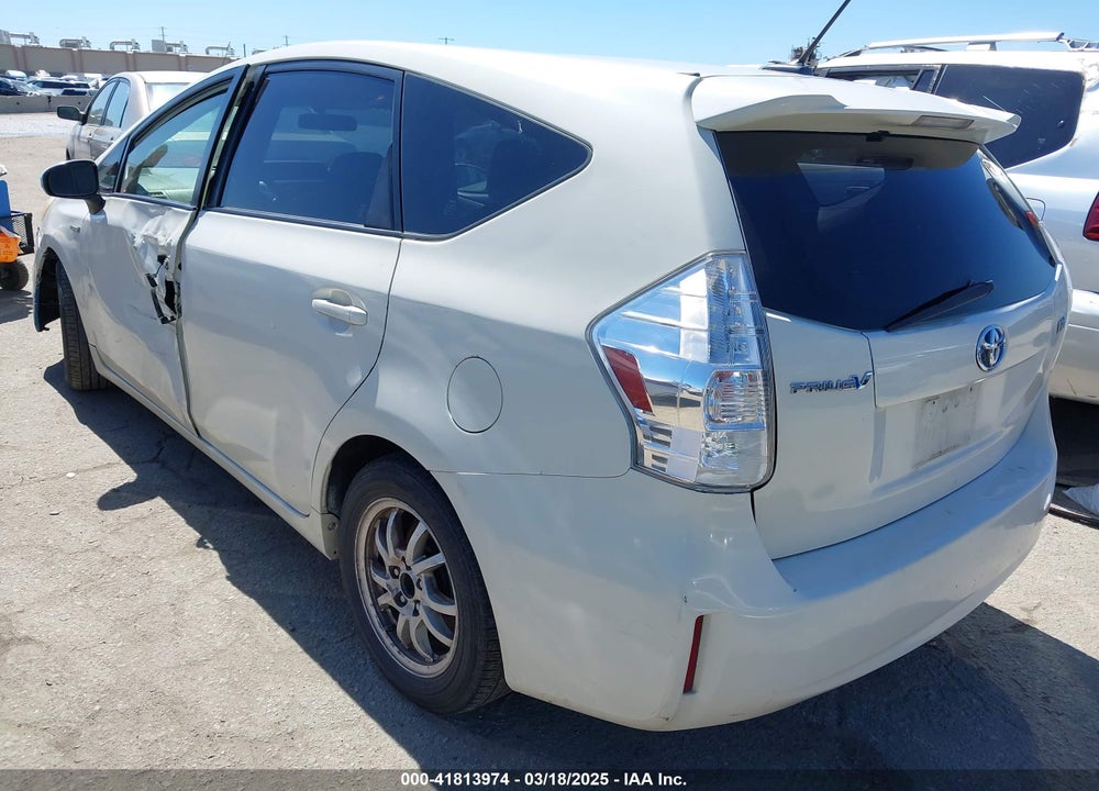 2012 TOYOTA PRIUS V THREE VIN: JTDZN3EU0C3166141