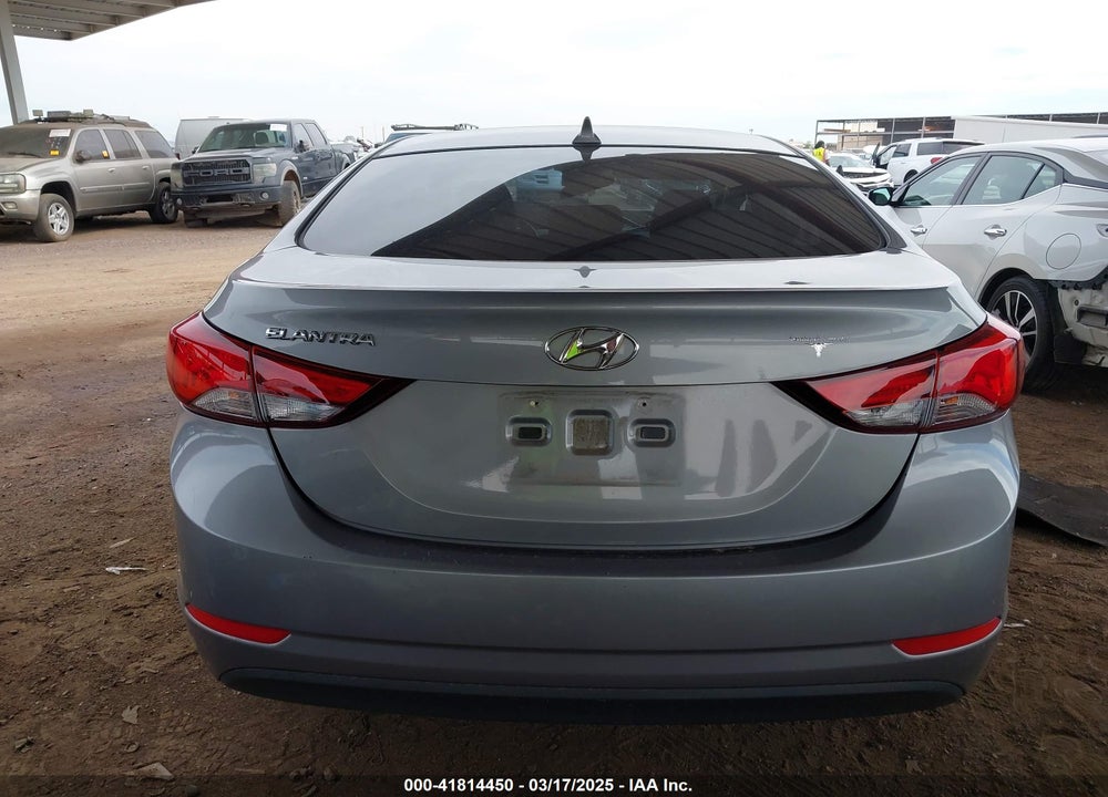 2015 HYUNDAI ELANTRA SE VIN: KMHDH4AE0FU449655