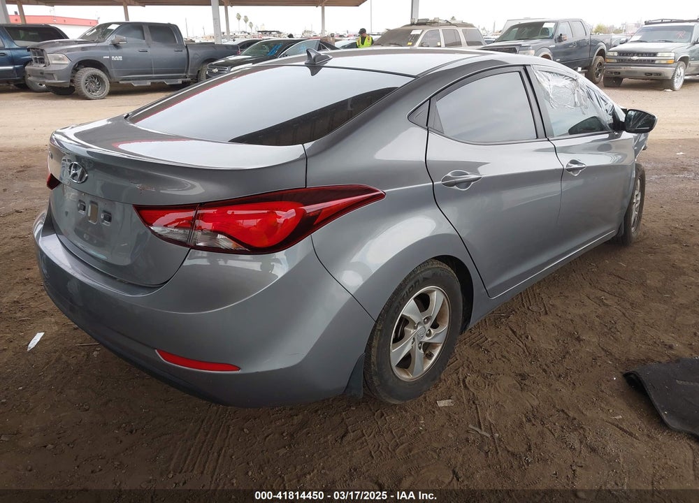 2015 HYUNDAI ELANTRA SE VIN: KMHDH4AE0FU449655