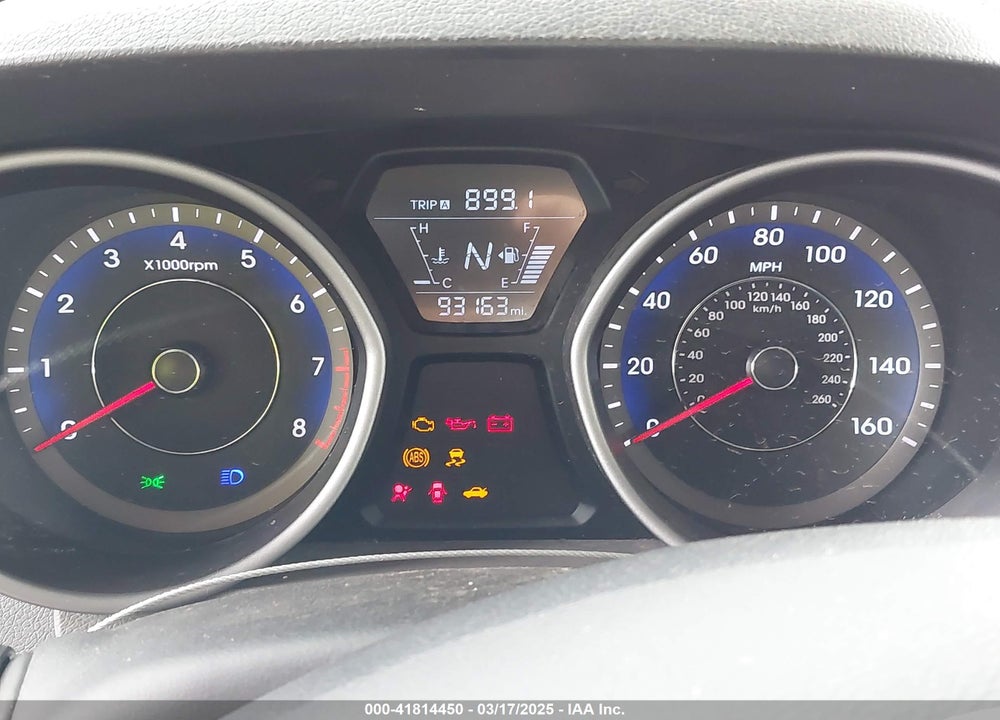 2015 HYUNDAI ELANTRA SE VIN: KMHDH4AE0FU449655