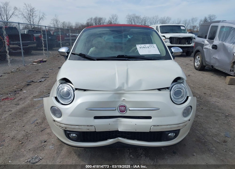 2013 FIAT 500C VIN: 3C3CFFER1DT541089