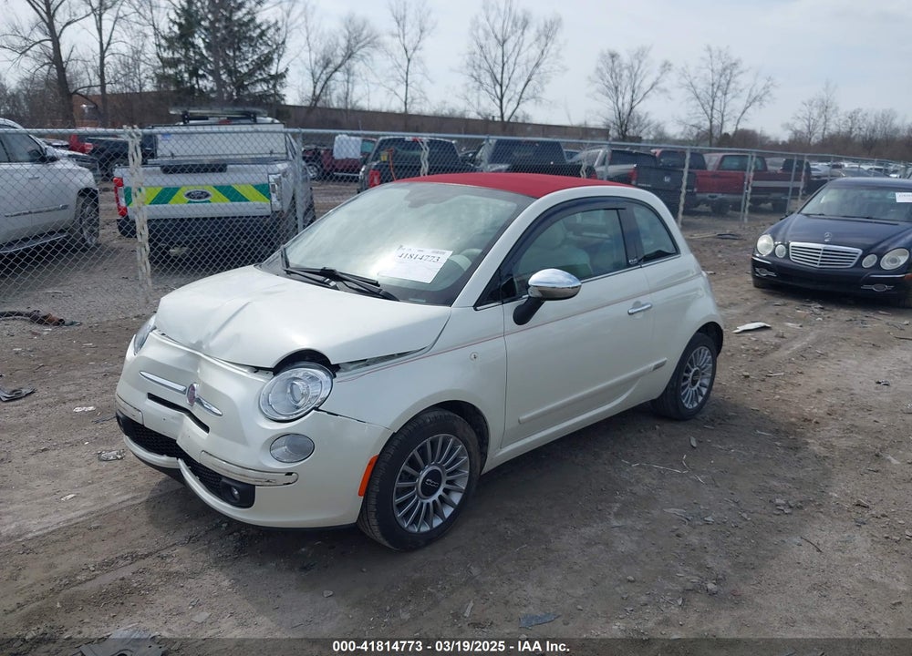 2013 FIAT 500C VIN: 3C3CFFER1DT541089