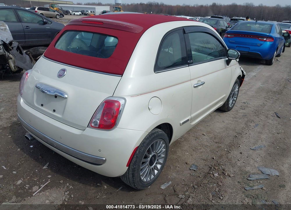 2013 FIAT 500C VIN: 3C3CFFER1DT541089
