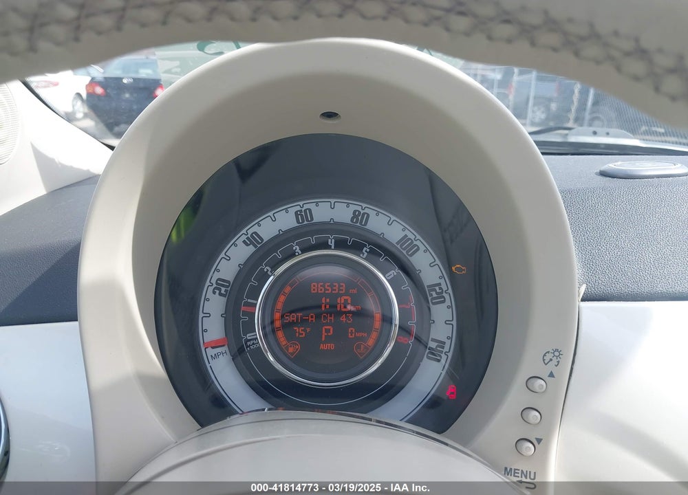2013 FIAT 500C VIN: 3C3CFFER1DT541089