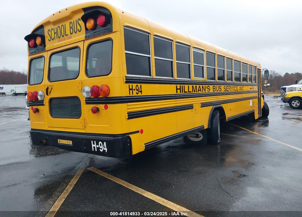 2021 BLUE BIRD SCHOOL BUS / TRANSIT BUS VIN: 1BAKFCSH7MF371195