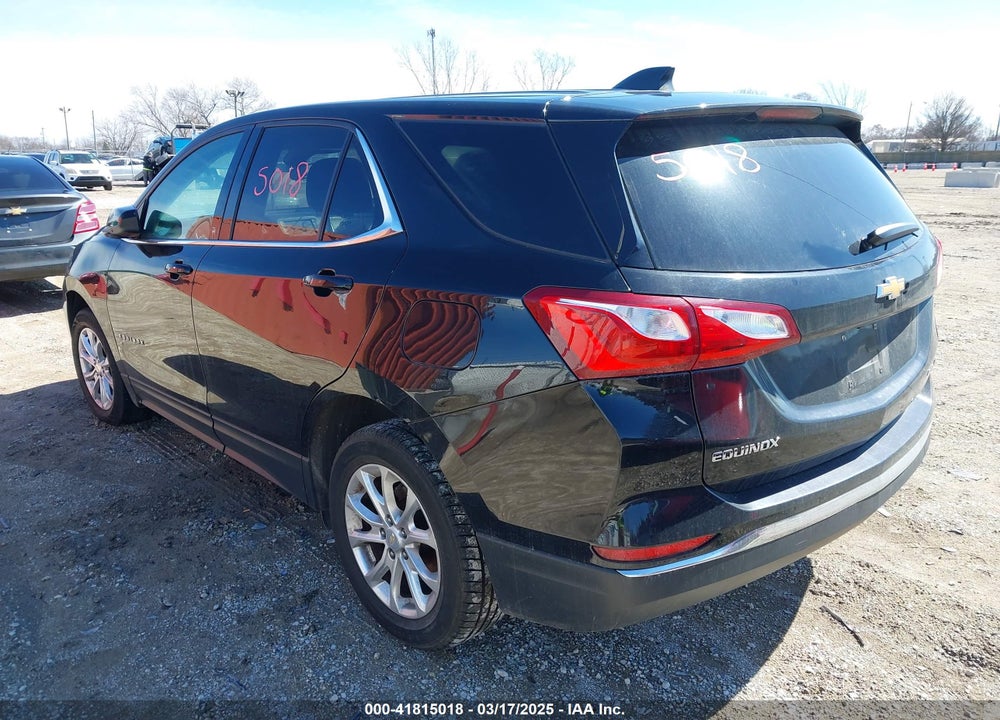 2020 CHEVROLET EQUINOX AWD LT 1.5L TURBO VIN: 2GNAXUEVXL6218459