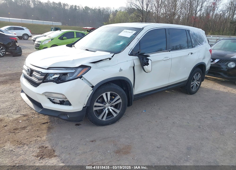 2017 HONDA PILOT EX-L VIN: 5FNYF6H77HB089326