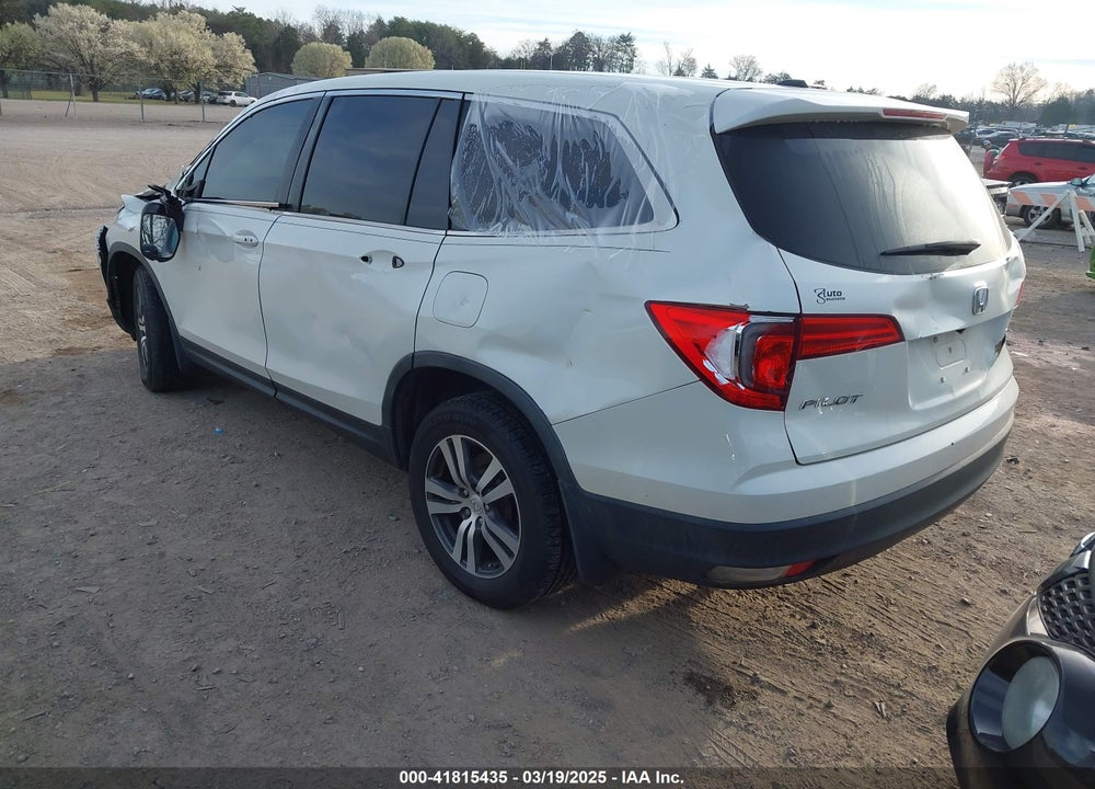 2017 HONDA PILOT EX-L VIN: 5FNYF6H77HB089326